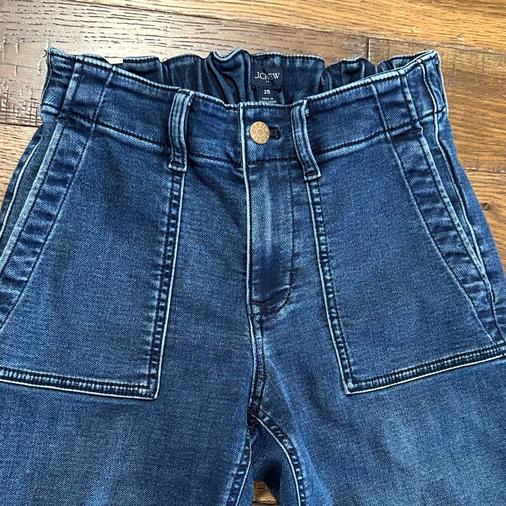 J. Crew Dark Blue Ankle Jeans - Picture 6 of 6